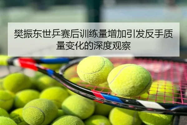 樊振东世乒赛后训练量增加引发反手质量变化的深度观察