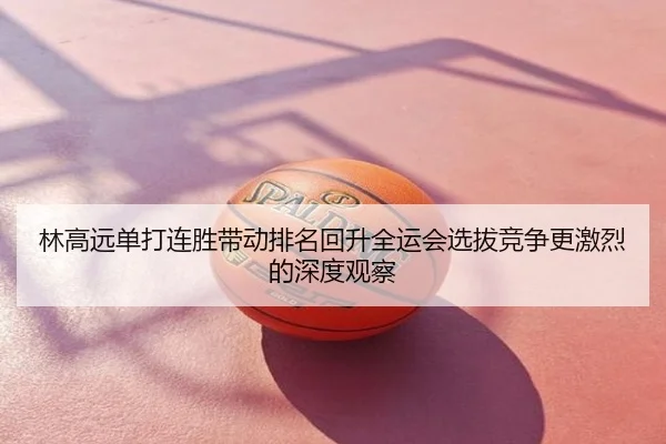 林高远单打连胜带动排名回升全运会选拔竞争更激烈的深度观察